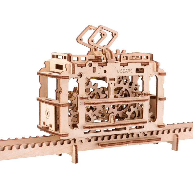 UGEARS TRAM ON RAILS