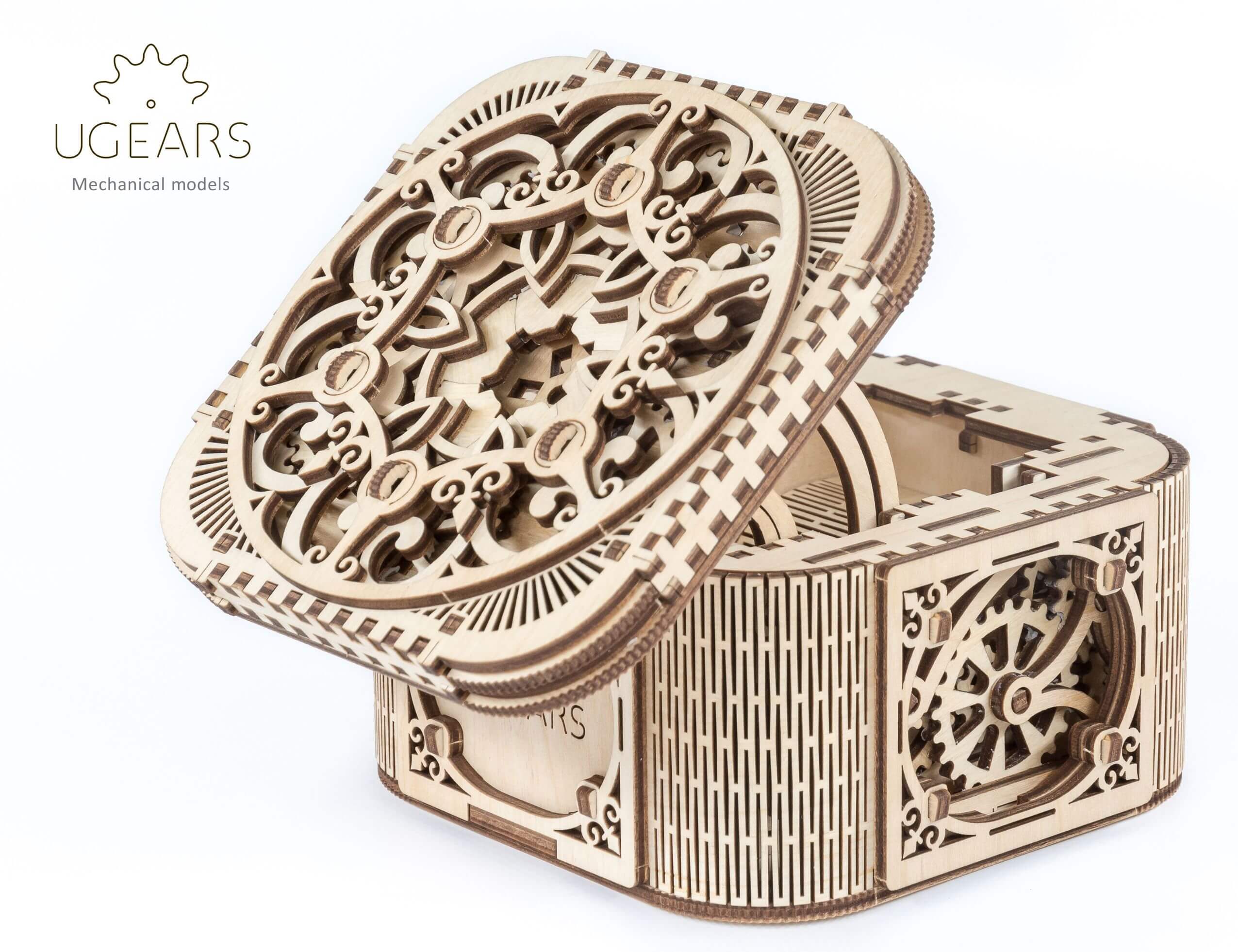 UGEARS TREASURE BOX