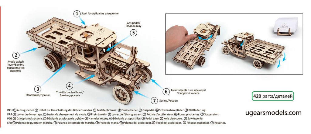 UGEARS UGM 11 TRUCK