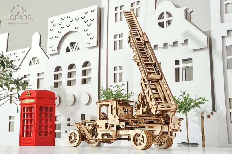 UGEARS FIRE TRUCK WITH LADDER