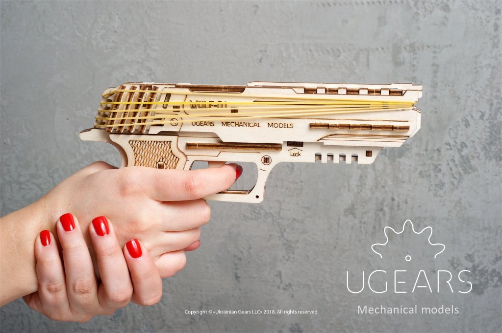 UGEARS WOLF-01 HANDGUN