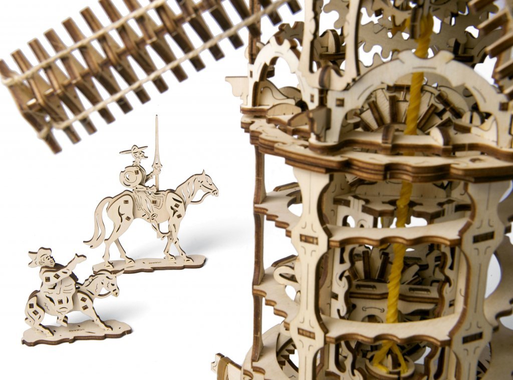 UGEARS TOWER WINDMILL