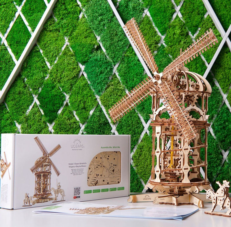 UGEARS TOWER WINDMILL