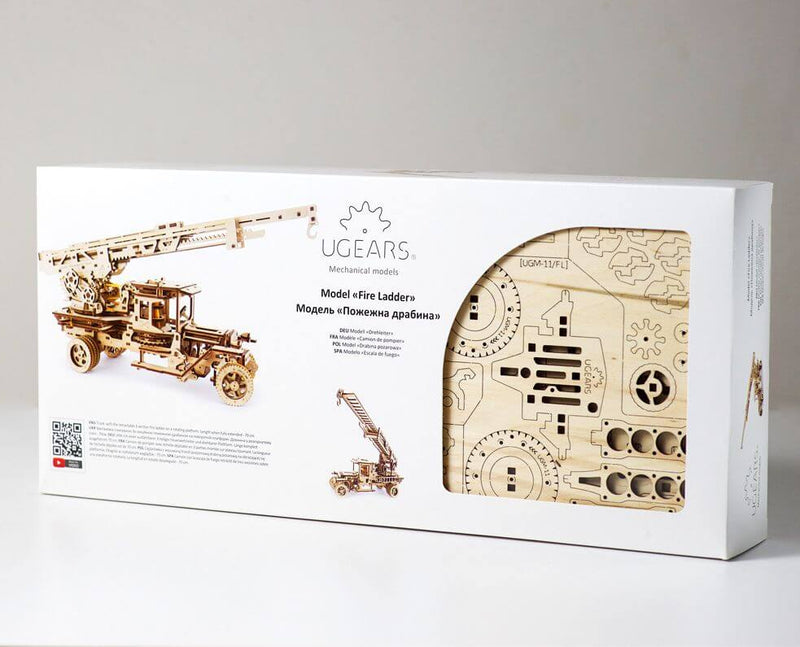 UGEARS FIRE TRUCK WITH LADDER