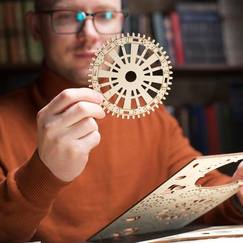 UGEARS SKY WATCHER TOURBILLON TABLE CLOCK