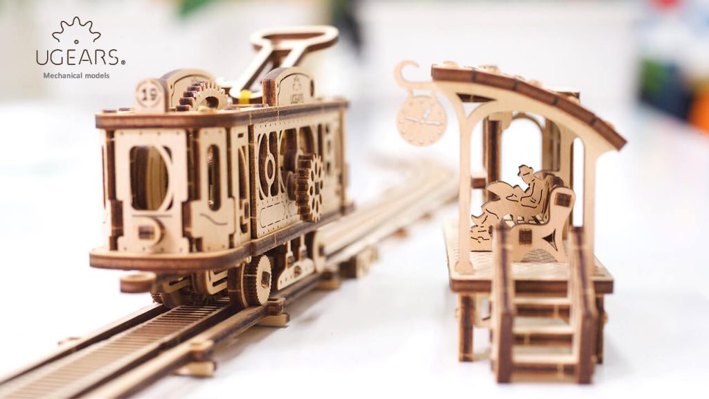 UGEARS TRAM LINE MODEL