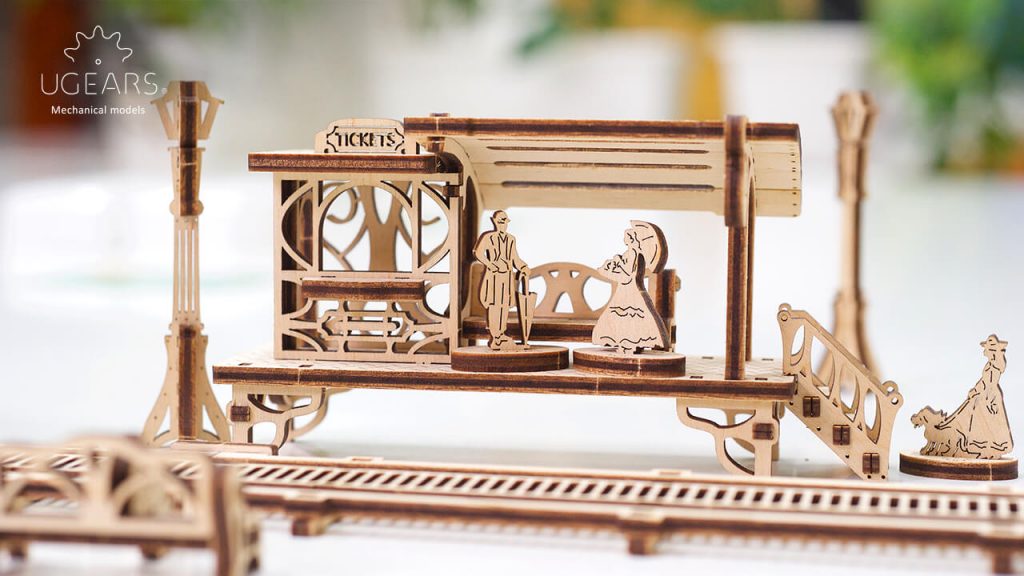 UGEARS TRAM LINE MODEL