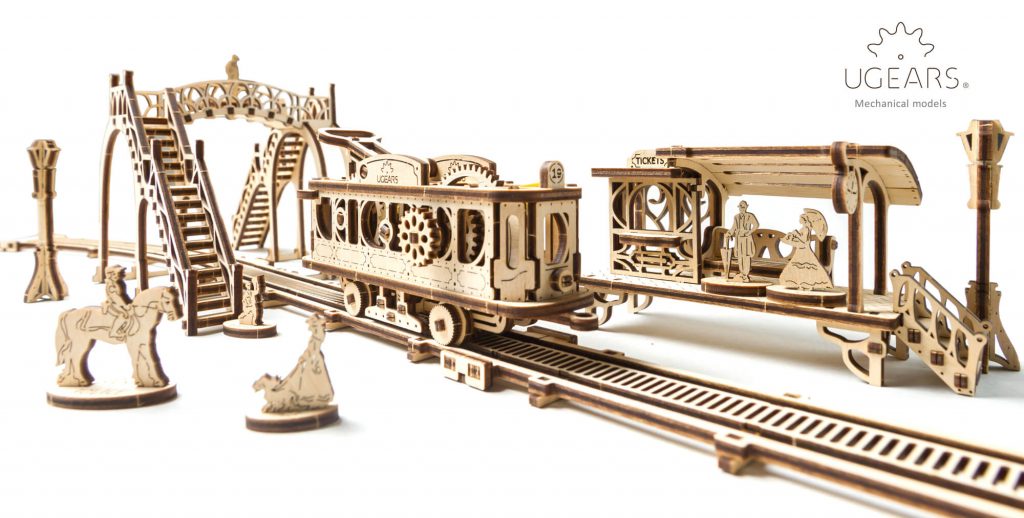 UGEARS TRAM LINE MODEL