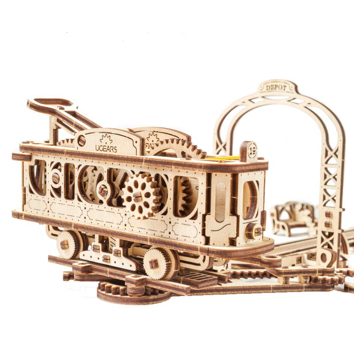 UGEARS TRAM LINE MODEL